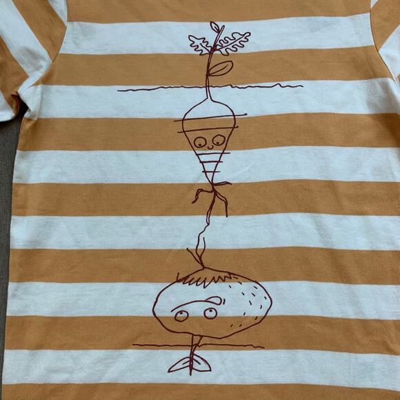 Souris Mini NWT Veggie Striped Tee - Picture 2 of 9
